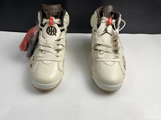 (2020) Jordan AIR CZ4152-100 Quai54 6 Retro Brown Sail 0711